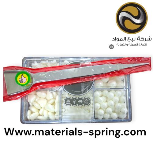 ملبس ابض لولي علبة 6 أشكال مدور مطاول نجمة قلب مشك...