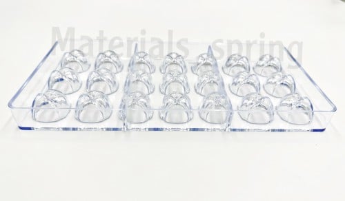 قالب اكريلك مربع بخطوط محزز 23324