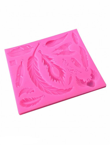 سليكون شكل ريش منوع مقاس 11*9.5