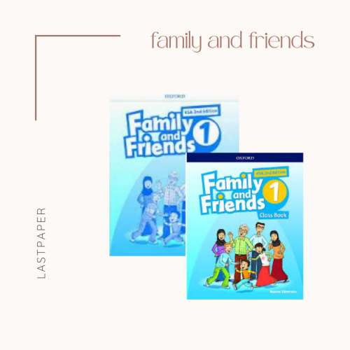 Family and Friends class book & Workbook 1