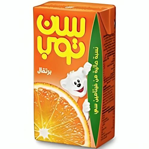 سن توب برتقال 250 مل 30 عبوة