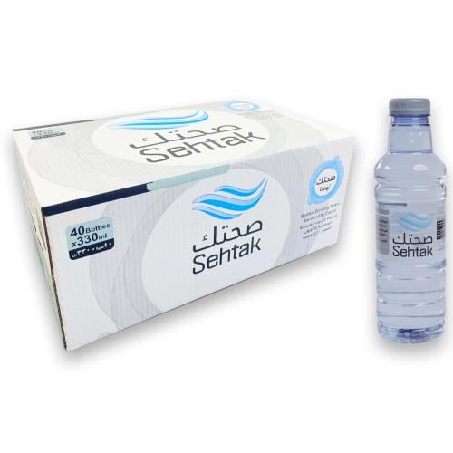 مياه صحتك ابو نص 330 مل 40 عبوة