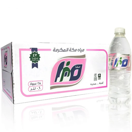 مياه صفا ابو ريال 600 مل 28 عبوة