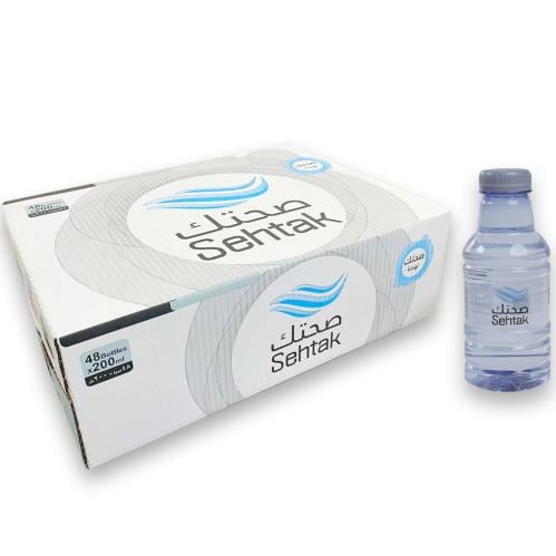 مياه صحتك ابو ربع 200 مل 48 عبوة