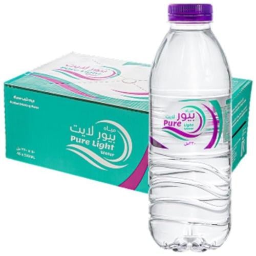 مياه بيور لايت ابو نص 330 مل 40 عبوة
