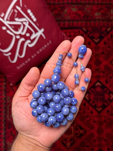 فاتوران ازرق بتعريق