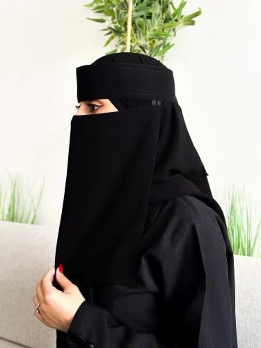 نقاب فاتن طويل | 2 مطاط