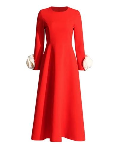 فستان أنيق كلاسيك بكم طويل