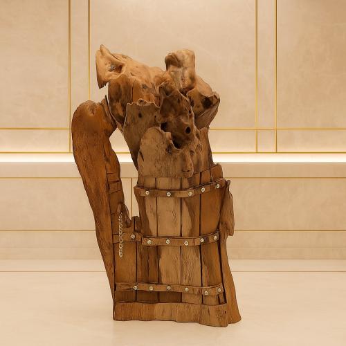 منحوتة خشبية نجدية