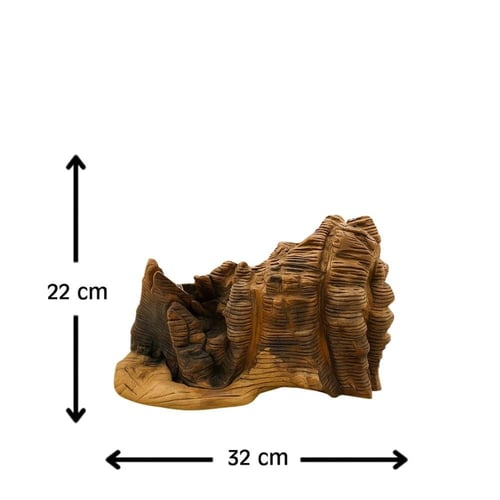 منحوتة خشبية طبيعية