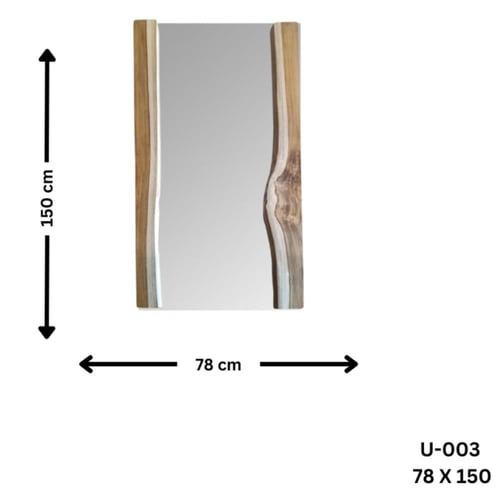 مرايا خشبية طويلة
