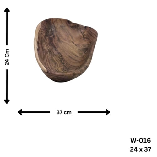 صحن خشبي روز