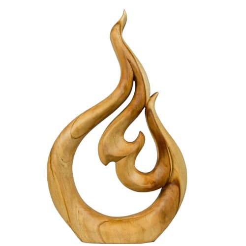 منحوتة تمايل اللهب