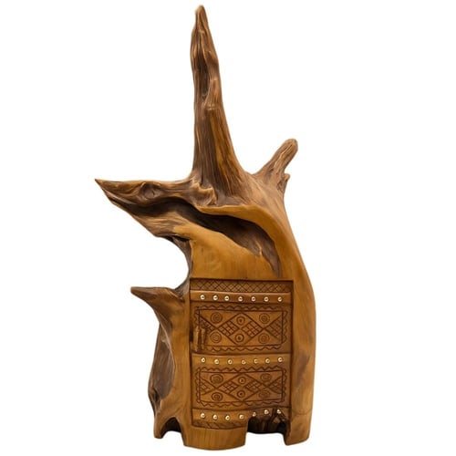 منحوتة خشبية نجدية