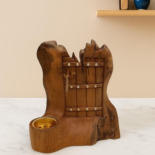 مبخرة خشبية نجدية