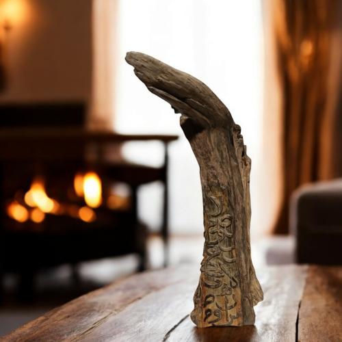 تحفة خشبية "صدى الطبيعة"