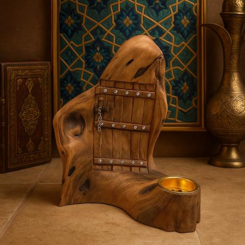 مبخرة خشبية نجدية