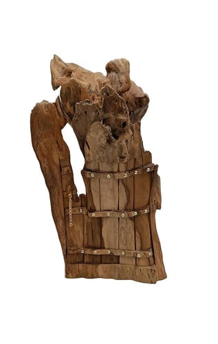 منحوتة خشبية نجدية