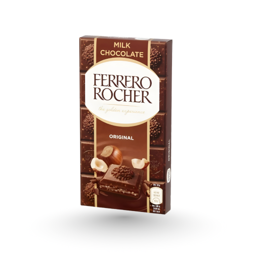 فيريرو روشيه لوح شوكولاتة بالحليب والبندق مستورد ا...