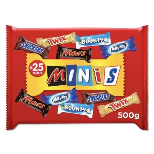 مينيز مكس شوكلاتة 25x حبة 500g