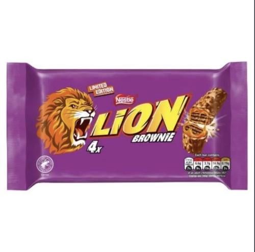 ليون براوني شريط نسخة محدودة 4x حبات 120g