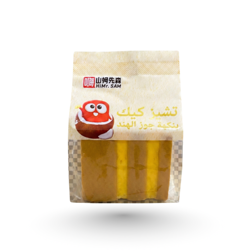 تشيز كيك ياباني بنكهة جوز الهند