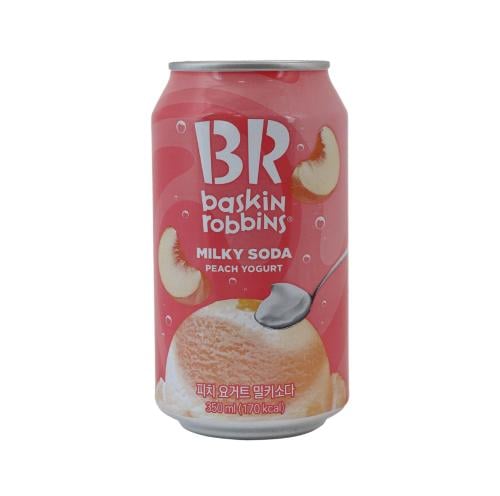 باسكن روبن حليب كوري بنكهة الخوخ