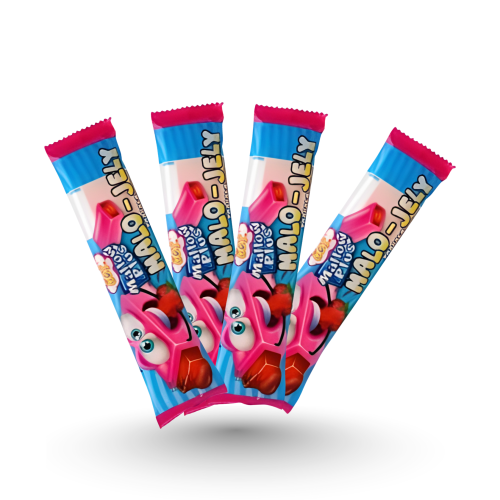 مارشميلو محشي جيلي بنكهة الفراولة 6x