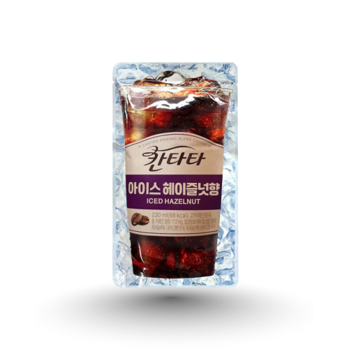 قهوة كانتانا الكورية بنكهة البندق المثلجة