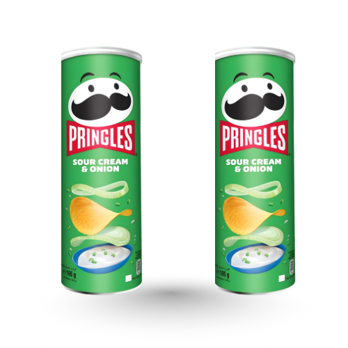 برنجلز بنكهة البصل والكريمه كبير 2x