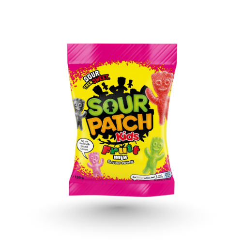 حلوى جيلي سور باتش بنكهة الفواكة المشكلة 130g