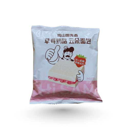 كيك توست الغيمة ياباني بنكهة الفراولة 80g