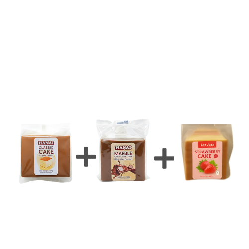 كيك ياباني مربع مستورد نكهة شوكلاتة و الأصلية وفرا...