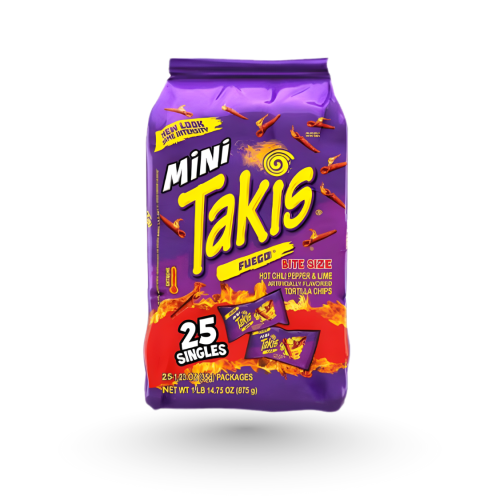 كيس تاكيس يحتوي على ٢٥ حبه تاكيس صغير