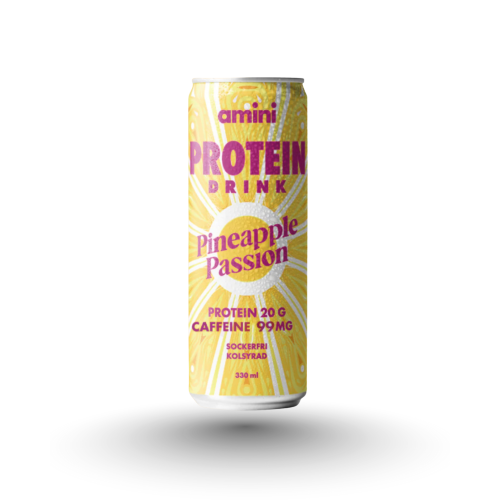 اميني مشروب بروتين غازي بنكهة الأناناس و الباشن فر...