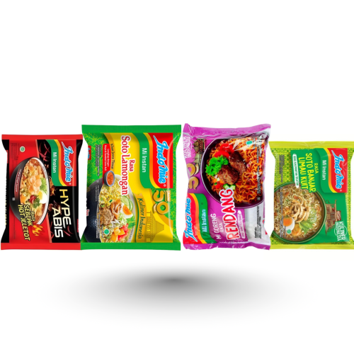 عرض الاندومي الاندونيسي الاصلي اربع نكهات متنوعة 4...