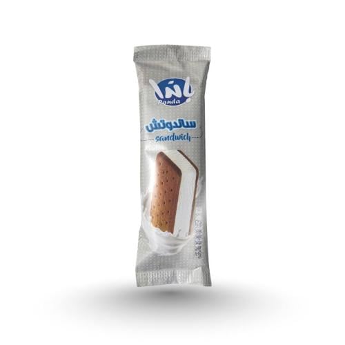 باندا ايس كريم ساندويتش نص كرتون 15 حبة