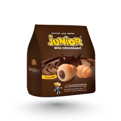 جونيور ميني كرواسون محشي بالشوكولاتة
