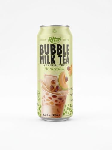 مشروب ريتا بوبل تي بنكهة البطيخ العسلي 490ml