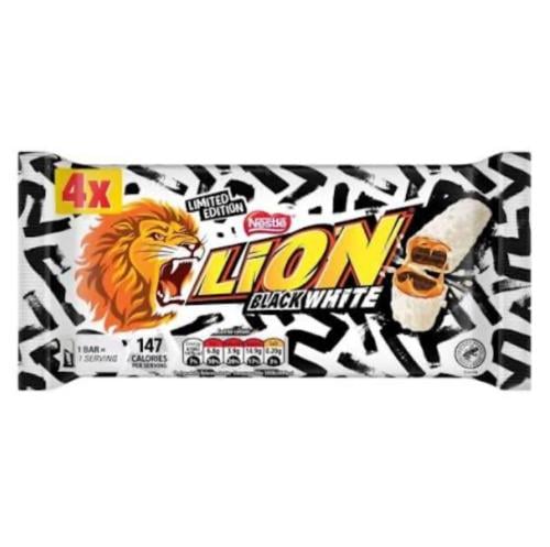 ليون بلاك اند وايت شريط 4x حبات 30g