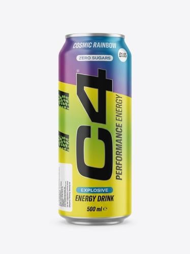مشروب الطاقة C4 سي فور بنكهة cosmic rainbow