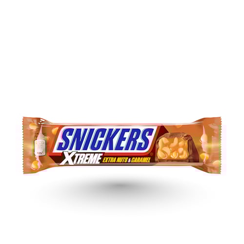 سنيكرس إكستريم اكسترا كراميل و لوز 42g