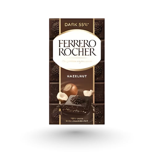 فيريرو روشيه ألواح دارك شوكلت 55% والبندق مستورد ا...