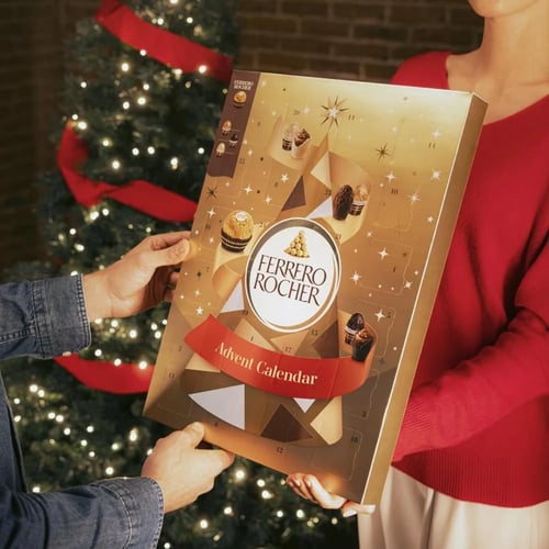 كالندر مفاجأت من فيريرو روشه يحتوي على 24 فتحة ومن...