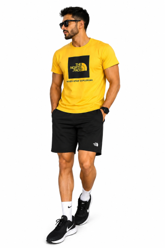 طقم اصفر واسود