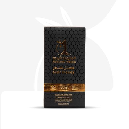 عسل سدر طبيعي 100% نصف كيلو من المليون شجرة