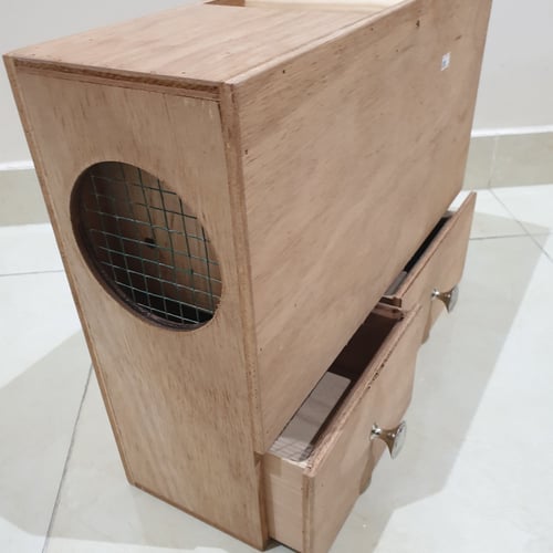 جهاز تنظيف اكل الطيور