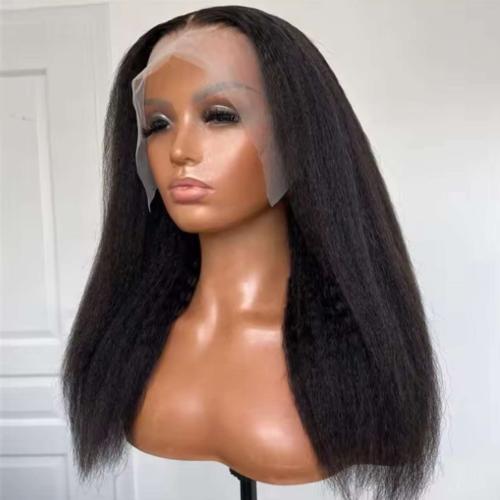 شعر افريقي طول18 انش دانتيل دائري كثافه150%