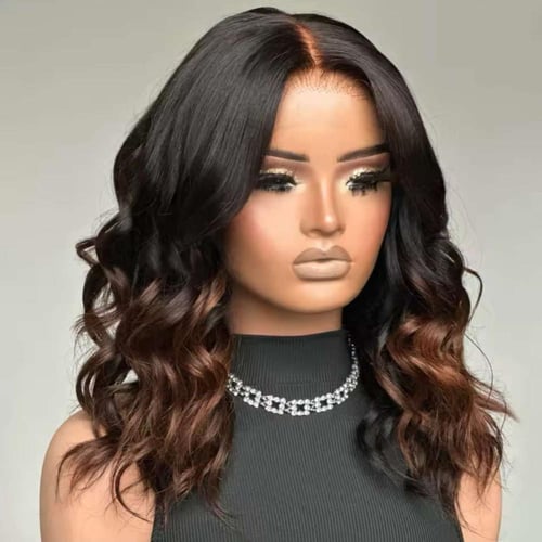 قصه ويفي بلونين طول16كثافه180%