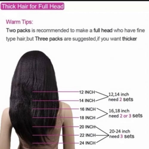 باروكة كلبسات طول 20 انش شعر افريقي ناعم كثافه150٪